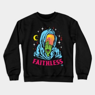 Esoteric Satanic Faithless Third Eye Crewneck Sweatshirt